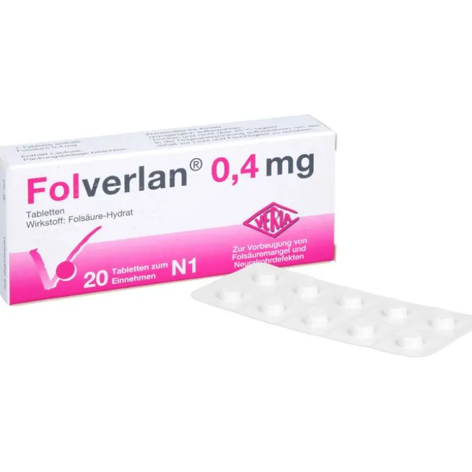 FOLVERLAN 0,4 mg Tabletten 20 St