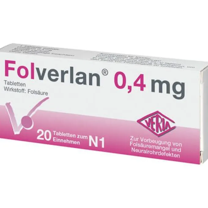 FOLVERLAN 0,4 mg Tabletten 20 St