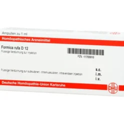 FORMICA RUFA D 12 Ampullen 8X1 ml