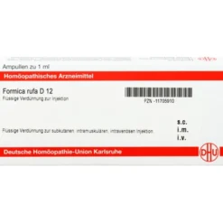 FORMICA RUFA D 12 Ampullen 8X1 ml