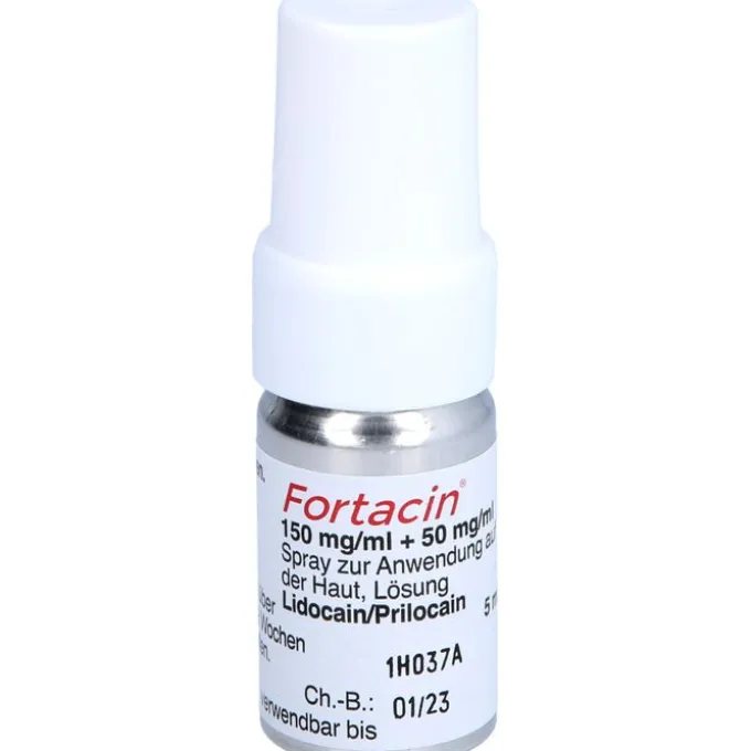 FORTACIN 150 mg/ml + 50 mg/ml Spray z.Anw.a.Haut 5 ml