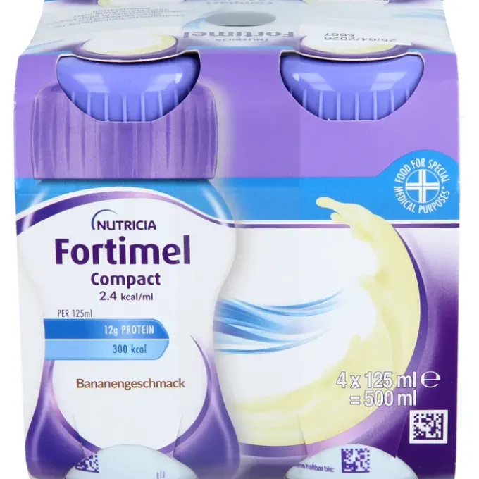 FORTIMEL Compact 2.4 Bananengeschmack 4 Stück