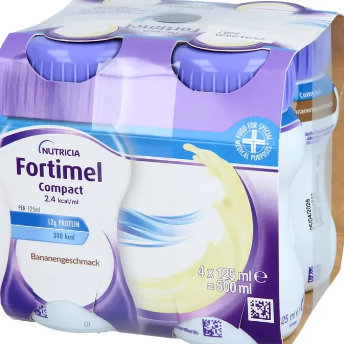 FORTIMEL Compact 2.4 Bananengeschmack 4 Stück