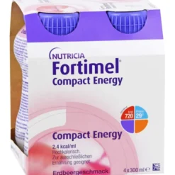 FORTIMEL Compact Energy Erdbeere 32 Stück