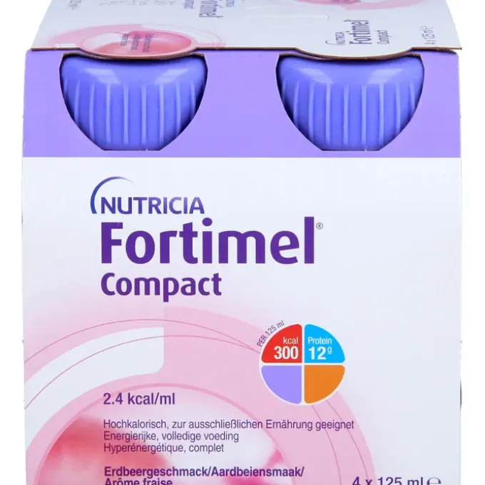 FORTIMEL Compact 2.4 Erdbeergeschmack 32 Stück