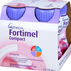 FORTIMEL Compact 2.4 Erdbeergeschmack 32 Stück
