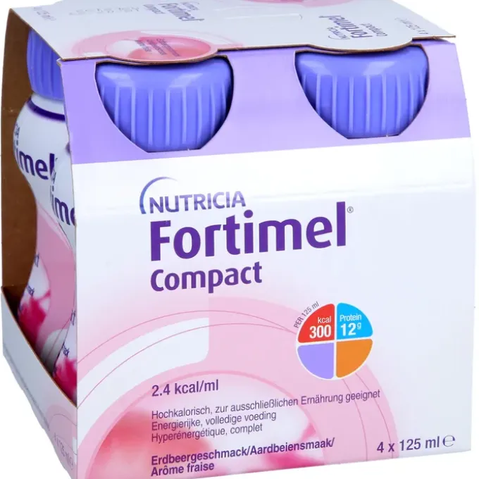 FORTIMEL Compact 2.4 Erdbeergeschmack 32 Stück
