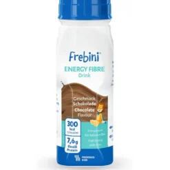 FREBINI Energy Fibre Drink Schokolade Trinkfl. 6X4X200 ml