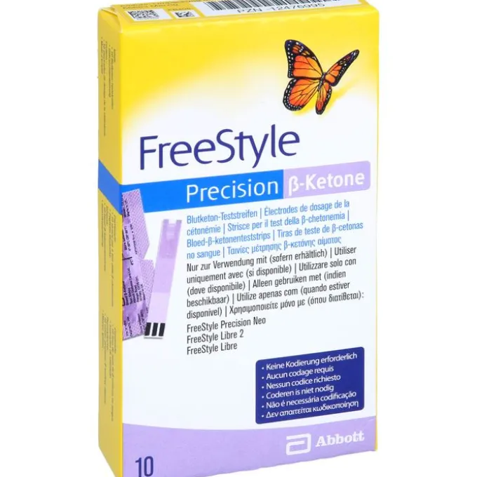 FREESTYLE Precision ß-Ketone Blutketon Teststreif. 10 St