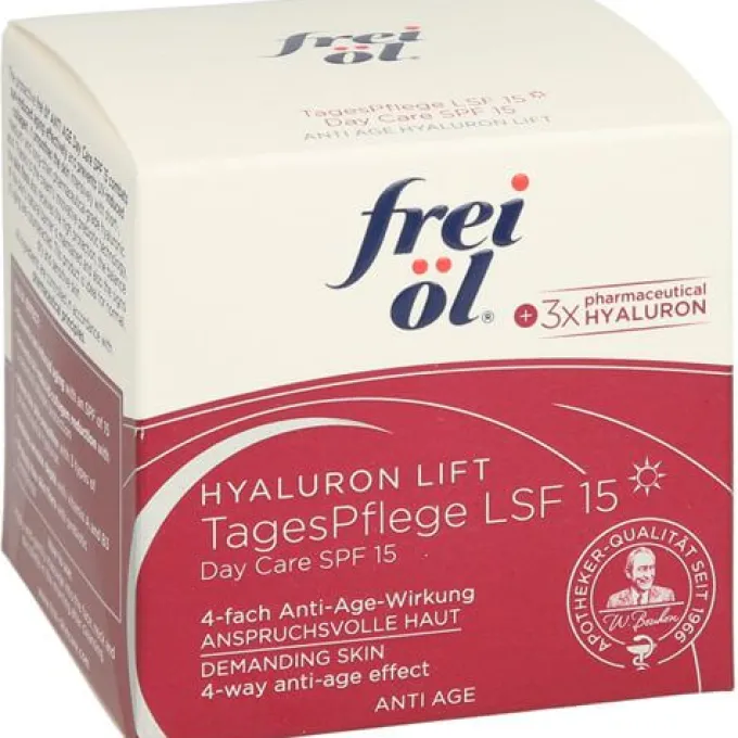 FREI ÖL Anti-Age Hyaluron Lift TagesPflege LSF 15 50 ml