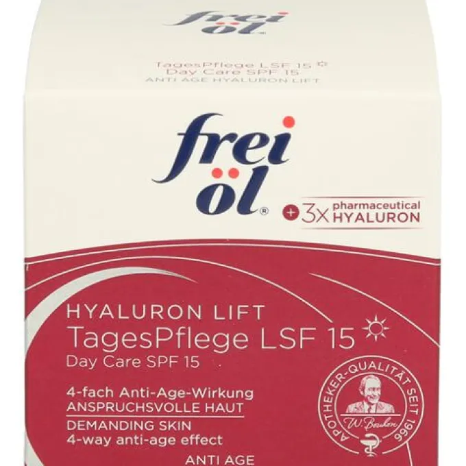 FREI ÖL Anti-Age Hyaluron Lift TagesPflege LSF 15 50 ml