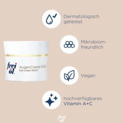 FREI ÖL Hydrolipid AugenCreme gold 15 ml