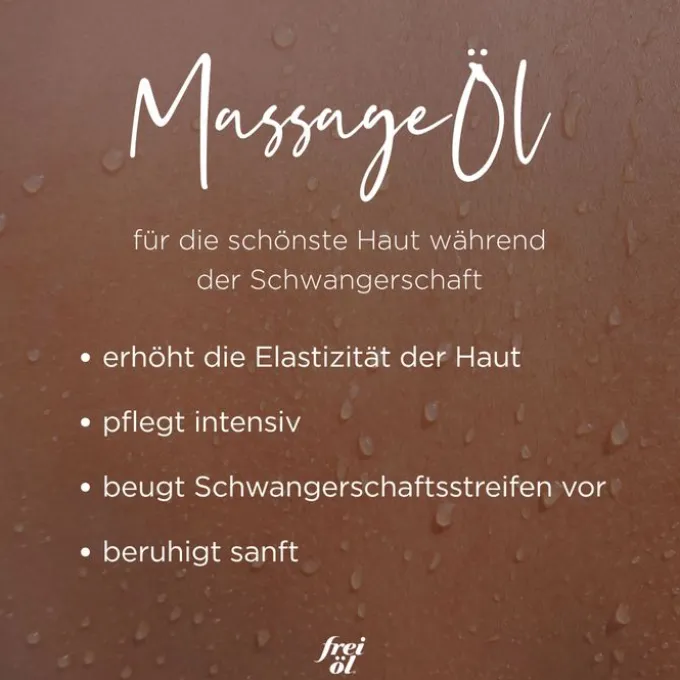 FREI ÖL MassageÖl für Schwangere 200 ml