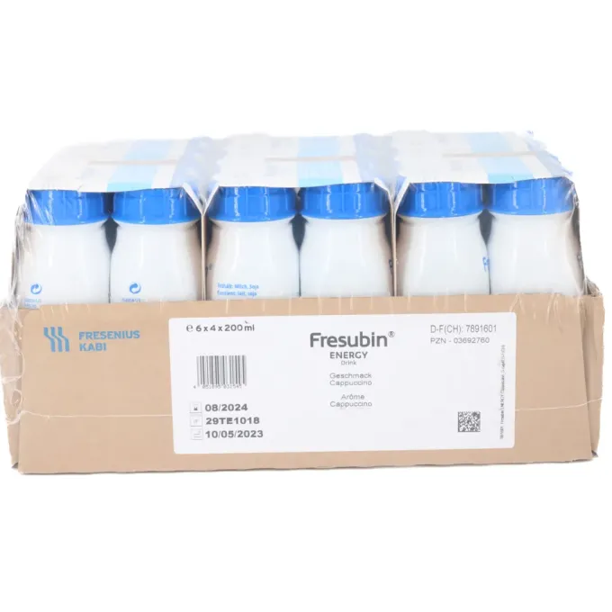 FRESUBIN ENERGY DRINK Cappuccino Trinkflasche 24 Stück