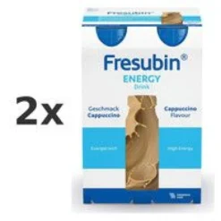 FRESUBIN ENERGY DRINK Cappuccino Trinkflasche Set 2x4St