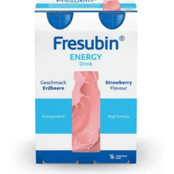 FRESUBIN ENERGY DRINK Erdbeere Trinkflasche 4 Stück