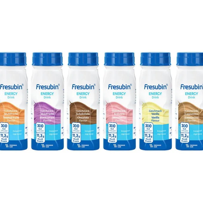 FRESUBIN ENERGY DRINK Mischkarton Trinkflasche Trinknahrung 24 Stück