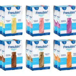 FRESUBIN ENERGY DRINK Mischkarton Trinkflasche Trinknahrung 24 Stück