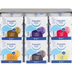 FRESUBIN ENERGY DRINK Mischkarton Trinkflasche Trinknahrung 24 Stück