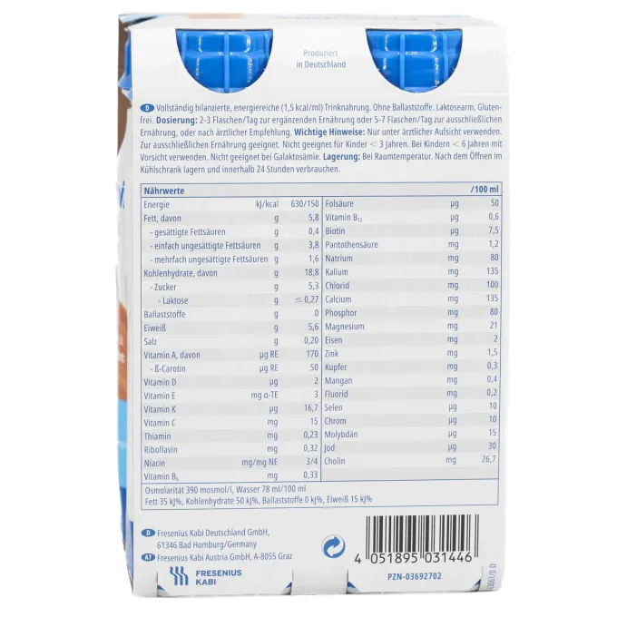 FRESUBIN ENERGY DRINK Multifrucht Trinkflasche 6X4X200 ml