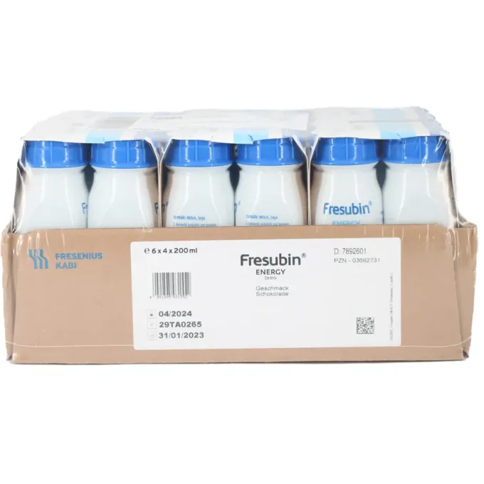 FRESUBIN ENERGY DRINK Schokolade Trinkflasche Trinknahrung 4800 ml