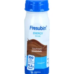 FRESUBIN ENERGY DRINK Schokolade Trinkflasche 4 Stück