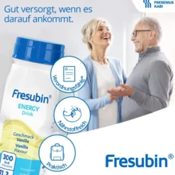 FRESUBIN ENERGY DRINK Vanille Trinkflasche 4 Stück