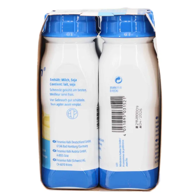 FRESUBIN ENERGY DRINK Vanille Trinkflasche 4 Stück