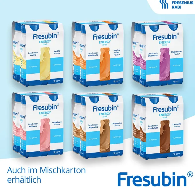 FRESUBIN ENERGY DRINK Vanille Trinkflasche 4 Stück
