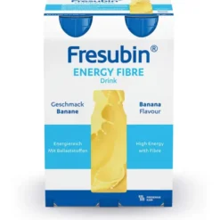 FRESUBIN ENERGY Fibre DRINK Banane Trinkflasche 4 Stück
