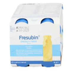 FRESUBIN ENERGY Fibre DRINK Banane Trinkflasche 4 Stück