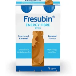 FRESUBIN ENERGY Fibre DRINK Karamell Trinkflasche 4X200 ml