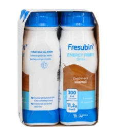 FRESUBIN ENERGY Fibre DRINK Karamell Trinkflasche 4X200 ml