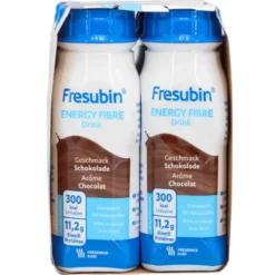 FRESUBIN ENERGY Fibre DRINK Schokolade Trinkfl. 4 Stück