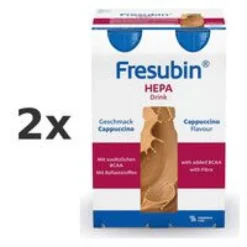 FRESUBIN HEPA DRINK Cappuccino Trinkflasche Set 2x800ml