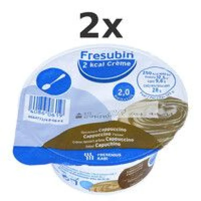 FRESUBIN 2 kcal Creme Cappuccino im Becher Set 2x4St