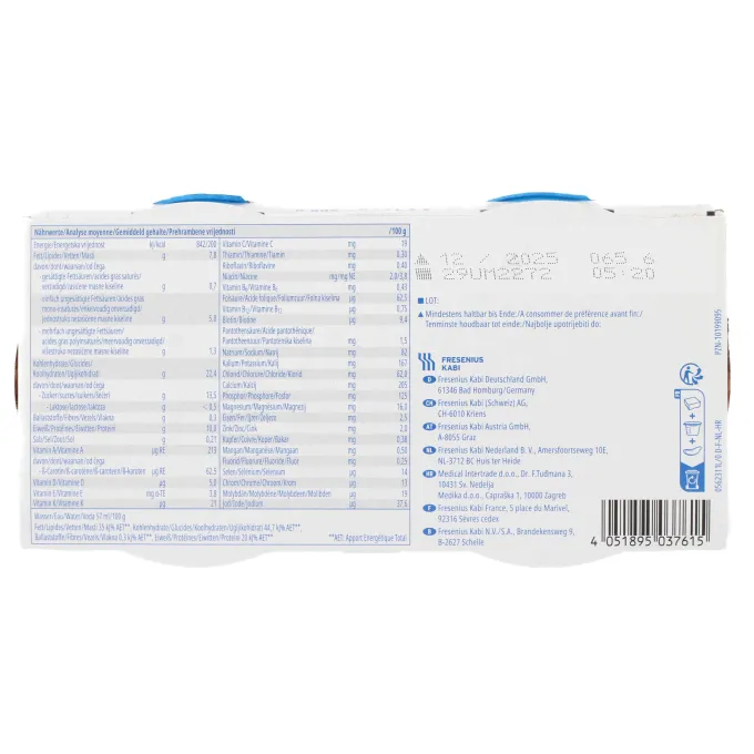 FRESUBIN 2 kcal Creme Schokolade im Becher Set 2x4St