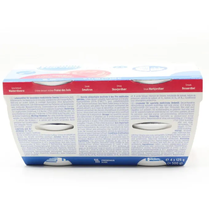 FRESUBIN 2 kcal Creme Walderdbeere im Becher 4 Stück