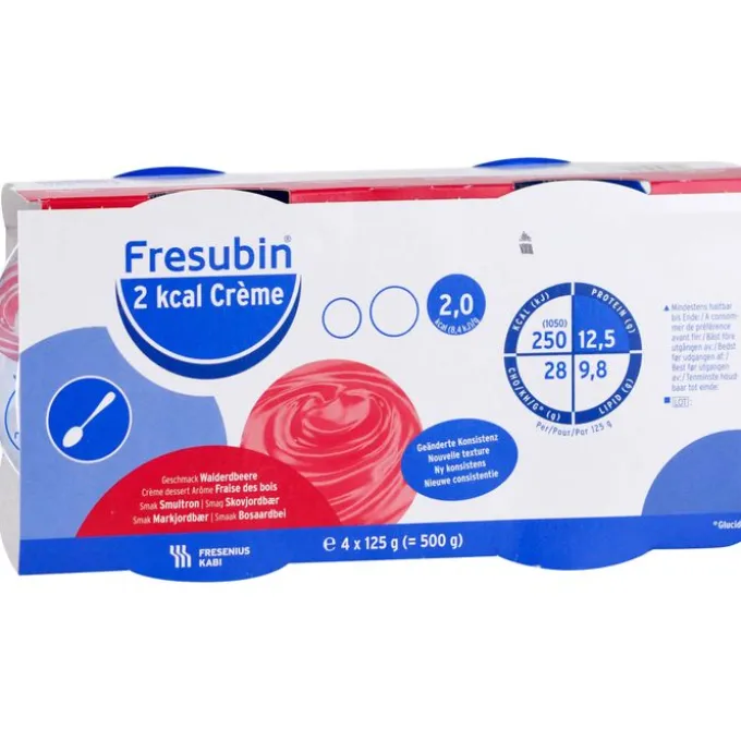 FRESUBIN 2 kcal Creme Walderdbeere im Becher 4 Stück