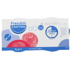 FRESUBIN 2 kcal Creme Walderdbeere im Becher Trinknahrung 24 Stück