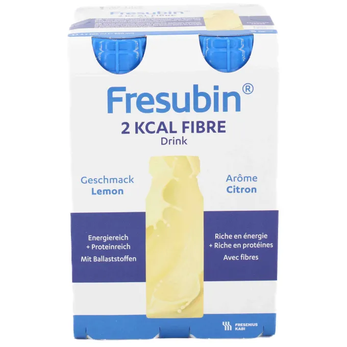 FRESUBIN 2 kcal Fibre DRINK Lemon Trinkflasche Set 2x800ml