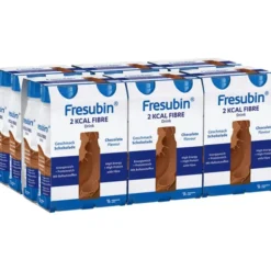 FRESUBIN 2 kcal Fibre DRINK Schokolade Trinkflsche Trinknahrung 24 Stück