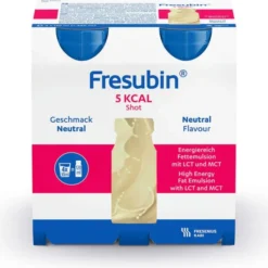 FRESUBIN 5 kcal SHOT Neutral Lösung 4 Stück