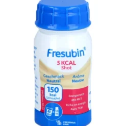 FRESUBIN 5 kcal SHOT Neutral Lösung 4 Stück