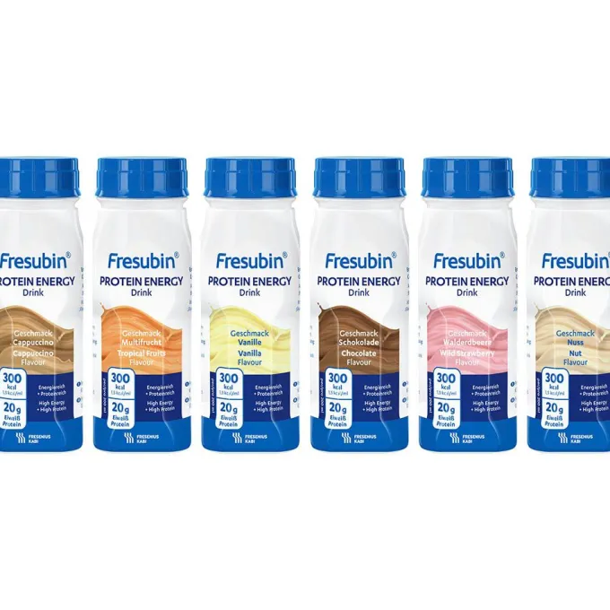 FRESUBIN PROTEIN Energy DRINK Mischkarton Trinkflasche Trinknahrung 6X4X200 ml