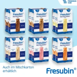 FRESUBIN PROTEIN Energy DRINK Mischkarton Trinkflasche Trinknahrung 6X4X200 ml