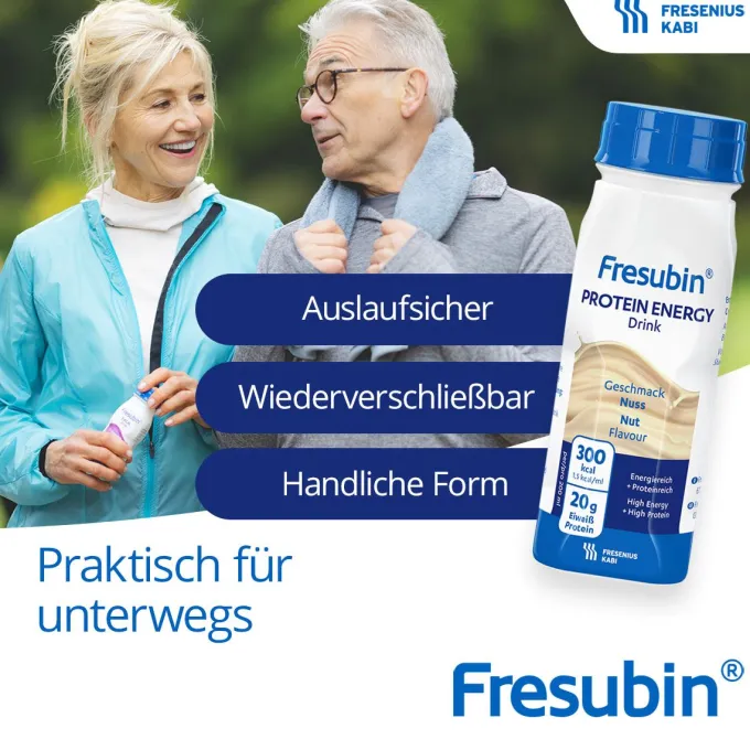 FRESUBIN PROTEIN Energy DRINK Mischkarton Trinkflasche Trinknahrung 6X4X200 ml