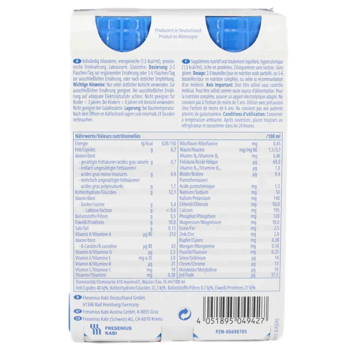 FRESUBIN PROTEIN Energy DRINK Schokolade Trinkfl. 4 Stück