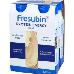 FRESUBIN PROTEIN Energy DRINK Nuss Trinkflasche 4 Stück