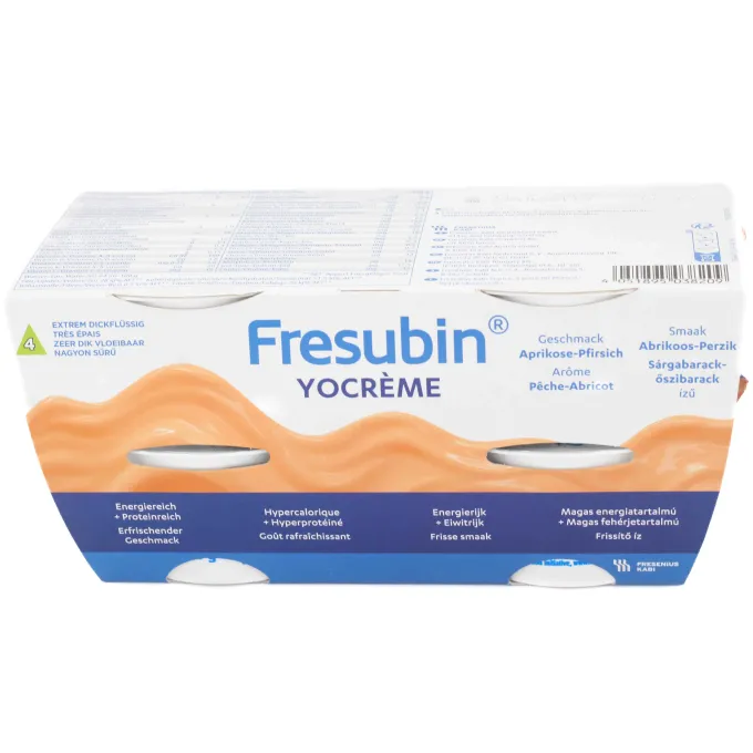 FRESUBIN YOcreme Aprikose Pfirsich 24 Stück